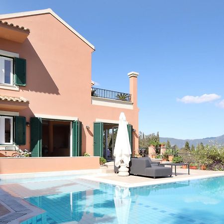 Вилла Casa T With Amazing Views In Corfu Контокали Экстерьер фото