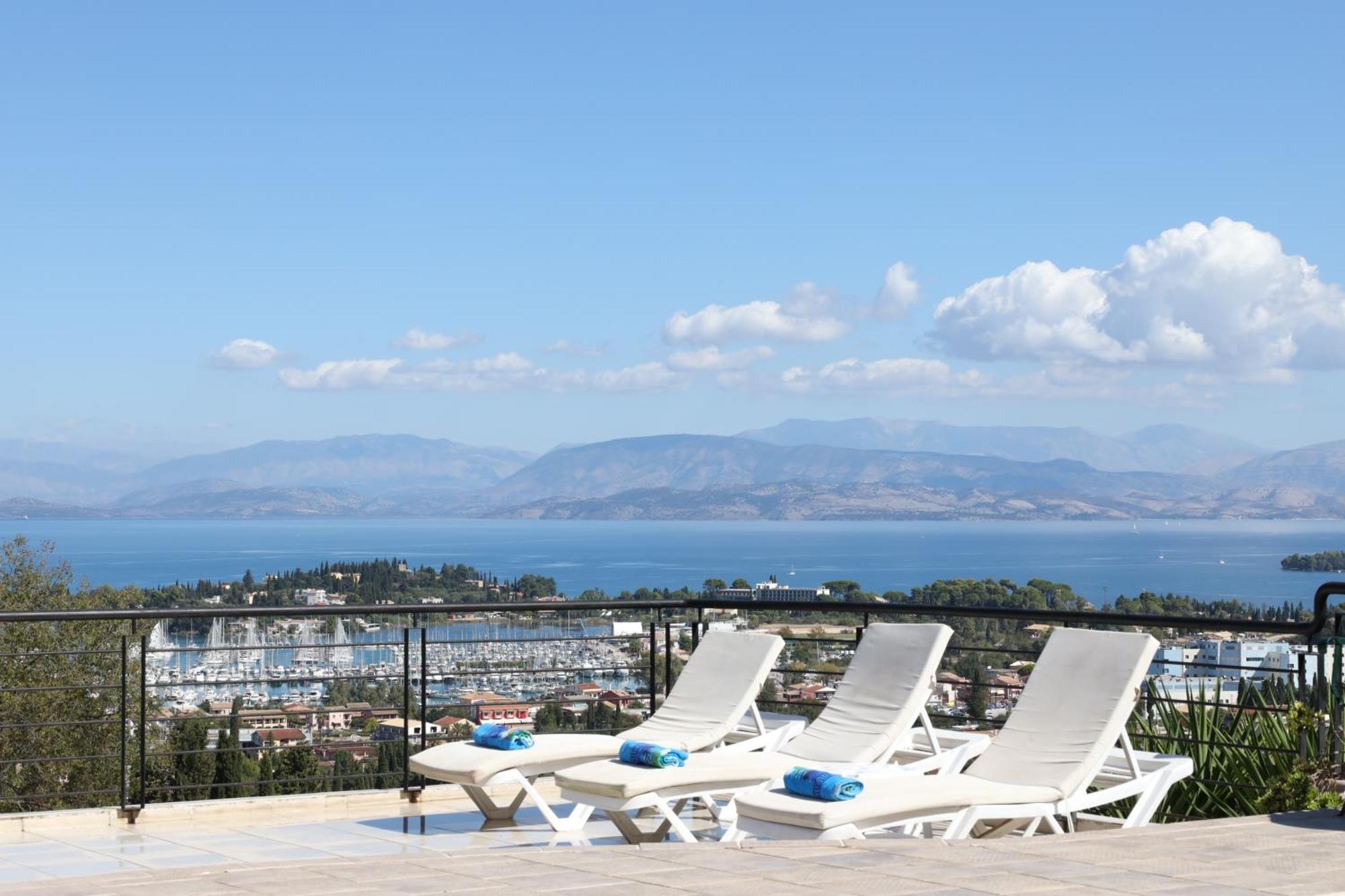 Вилла Casa T With Amazing Views In Corfu Контокали Экстерьер фото