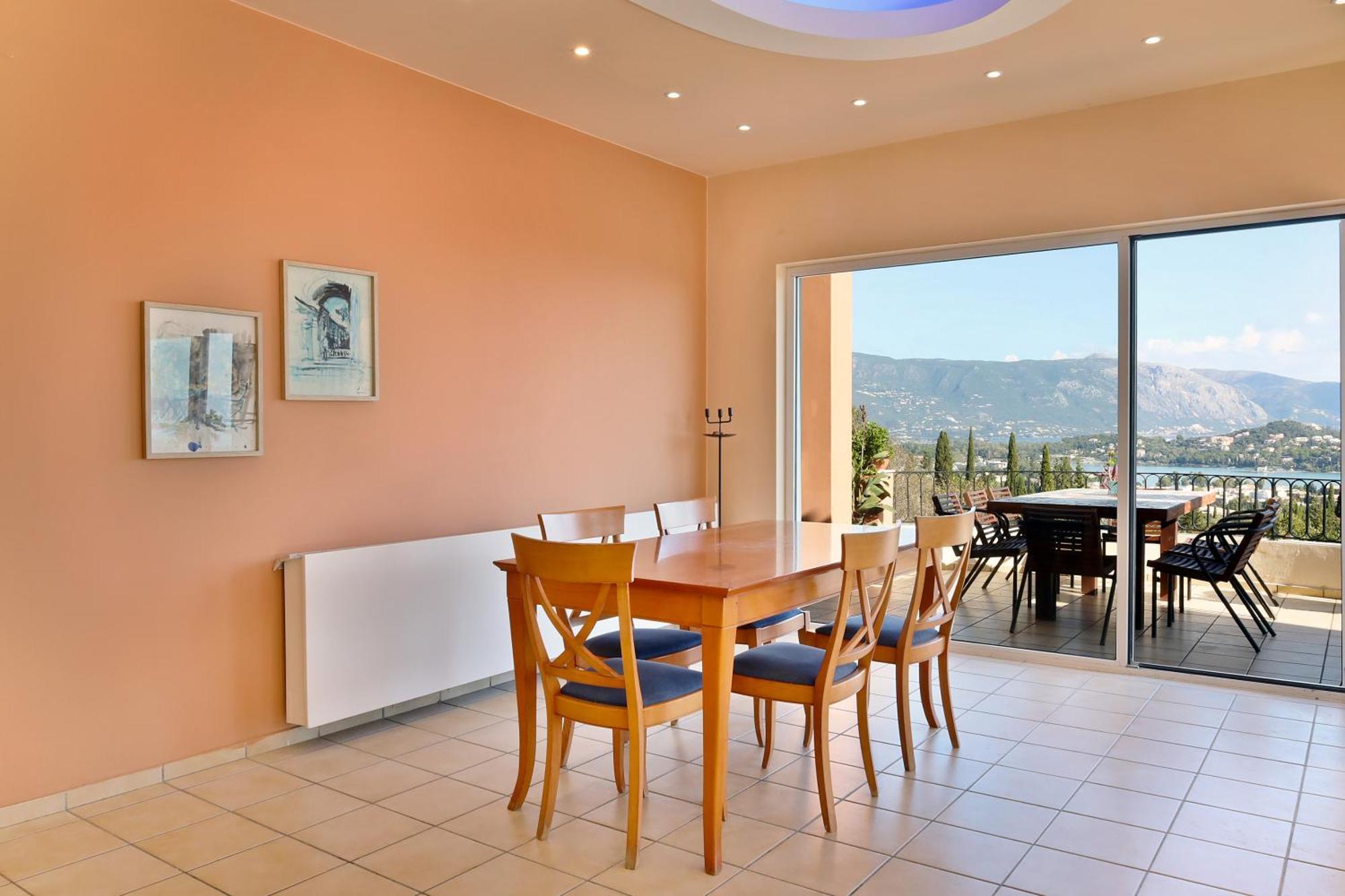 Вилла Casa T With Amazing Views In Corfu Контокали Экстерьер фото