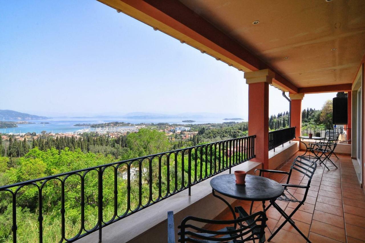Вилла Casa T With Amazing Views In Corfu Контокали Экстерьер фото