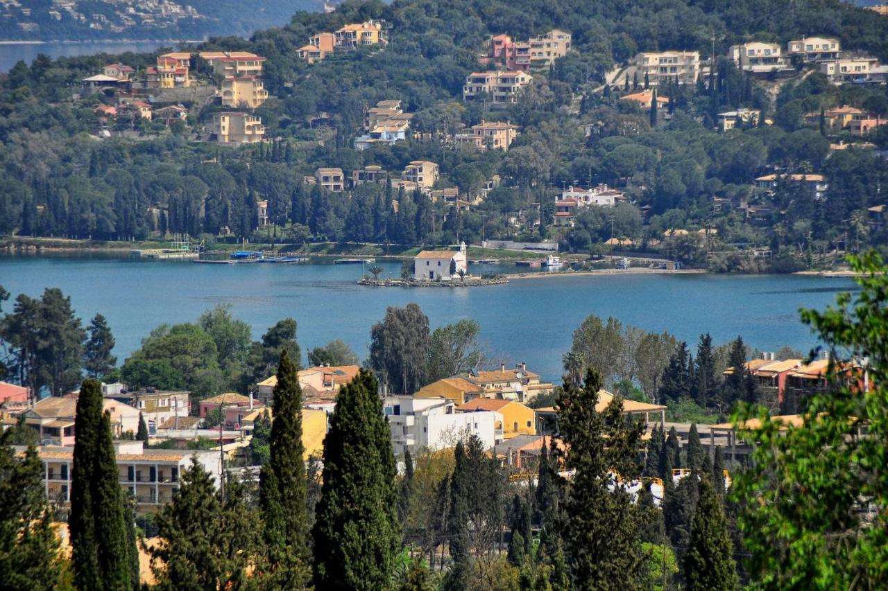 Вилла Casa T With Amazing Views In Corfu Контокали Экстерьер фото